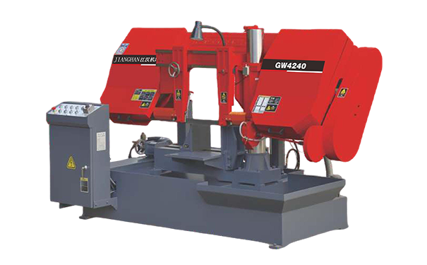 新会GW4240双柱卧式带锯床
